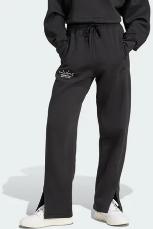 adidas Pantaloni Signature Graphic Embroidery Fleece Straight Leg