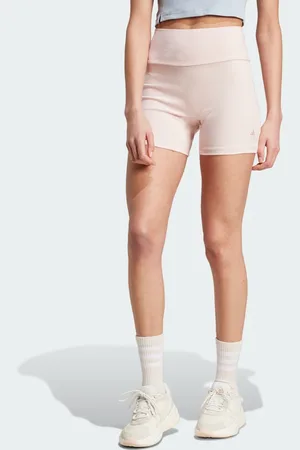 adidas Short Lounge Ribbed High-Waist Bike