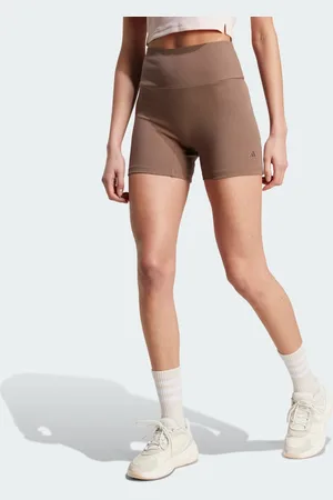 adidas Short Lounge Ribbed High-Waist Bike