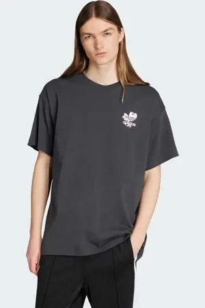 adidas T-shirt Florals Logo Oversized