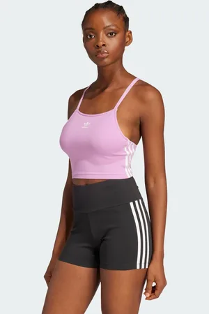 adidas Top adicolor 3-Stripes Crop