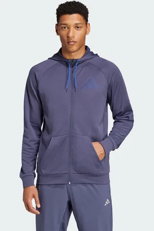 adidas Felpa con cappuccio da allenamento Game and Go Full-Zip