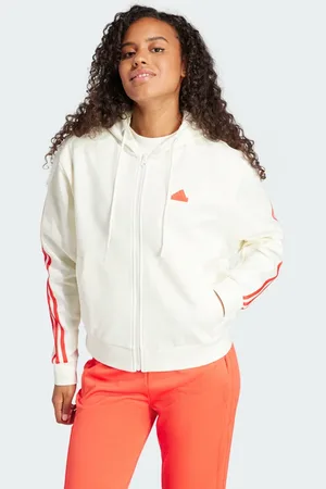 adidas Felpa con cappuccio Future Icons 3-Stripes Full Zip