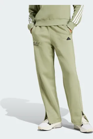 adidas Pantaloni Signature Graphic Embroidery Fleece Straight Leg