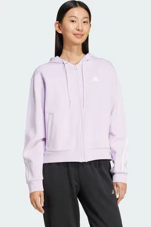 adidas Felpa con cappuccio Future Icons 3-Stripes Full Zip