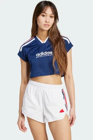 adidas Maglia Tiro Cut 3-Stripes Crop