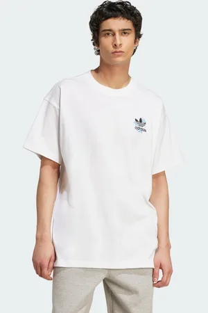adidas T-shirt Florals Logo Oversized