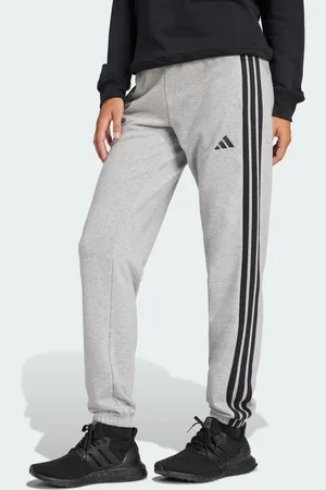 adidas Essentials Pantaloni con risvolto in french terry a 3 strisce