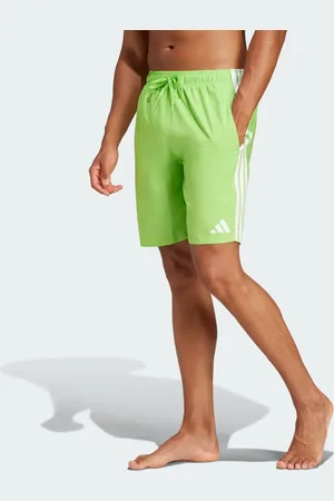 adidas Pantaloncini da bagno a 3 strisce da 8 pollici