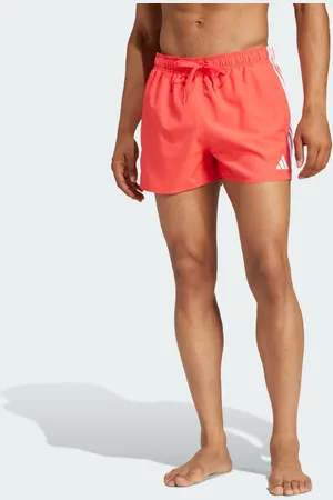 adidas Pantaloncini da bagno a 3 strisce da 3 pollici