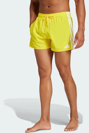 adidas Pantaloncini da bagno a 3 strisce da 3 pollici