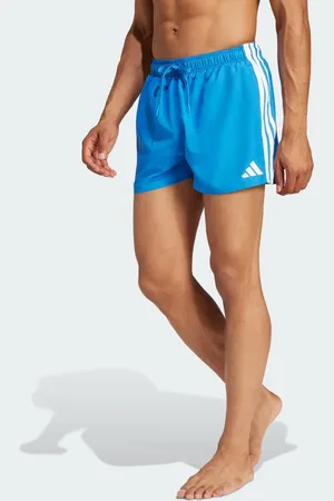 adidas Pantaloncini da bagno a 3 strisce da 3 pollici