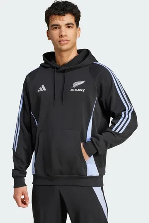 adidas Felpa da rugby con cappuccio All Blacks