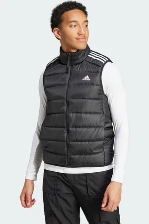 adidas Giacca senza maniche imbottita Essentials 3-Stripes Light