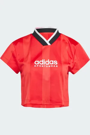 adidas T-shirt Tiro Colorblock Crop