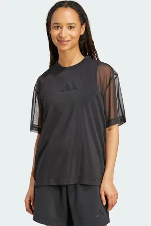 adidas T-shirt Soft Lux in mesh ALL SZN