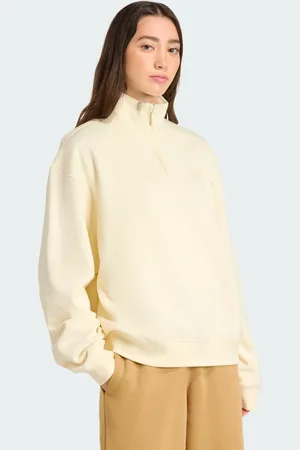 adidas Maglia Essentials Linear Quarter-Zip Oversized