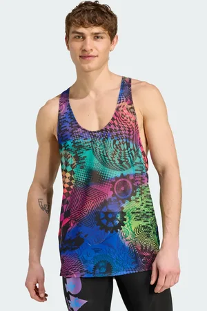 adidas Canotta Pride x Jeremy Scott con stampa allover