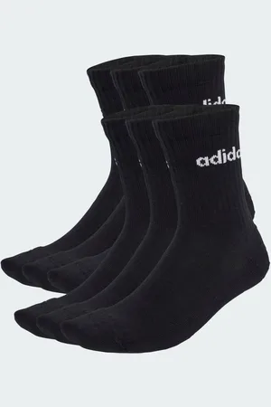adidas Calzini Linear Crew, calzini ammortizzati confezione da 6 paia