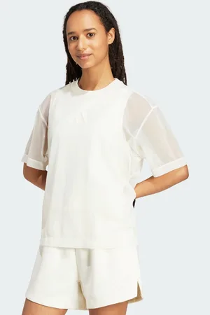 adidas T-shirt Soft Lux in mesh ALL SZN