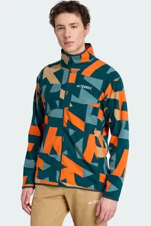adidas Giacca Terrex Multi Printed Full-Zip Fleece