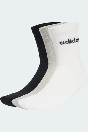 adidas Calzini Linear Crew, calzini ammortizzati confezione da 6 paia