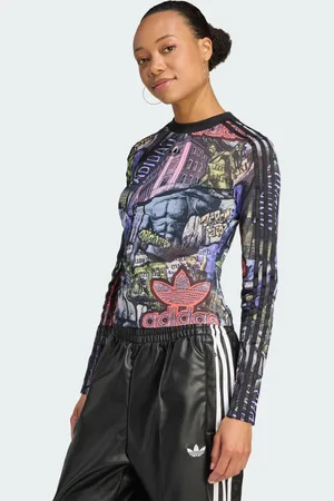 adidas T-shirt X Jeremy Scott Pride AOP Power Mesh