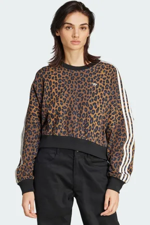 adidas Felpa Leopard Crewneck