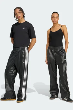 adidas Pantaloni x Jeremy Scott Pride Faux Leather Wide