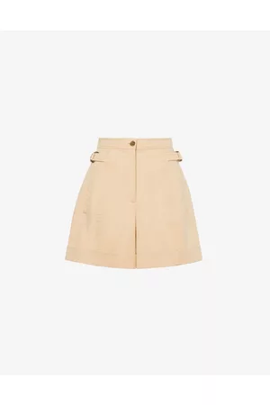 Alberta Ferretti Short In Gabardina Stretch