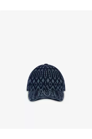 Alberta Ferretti Cappelli - Cappello In Denim Mandala