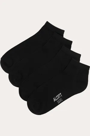 Alcott Set di 4 paia di calzini basici tinta unita