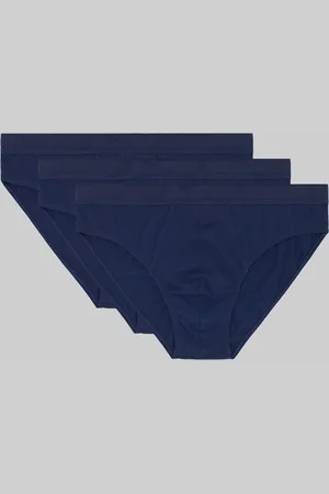 Alcott Set di 3 slip in cotone elasticizzato