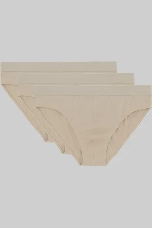 Alcott Set di 3 slip in cotone elasticizzato
