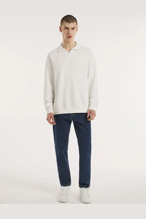 Alcott Felpa in cotone con collo polo