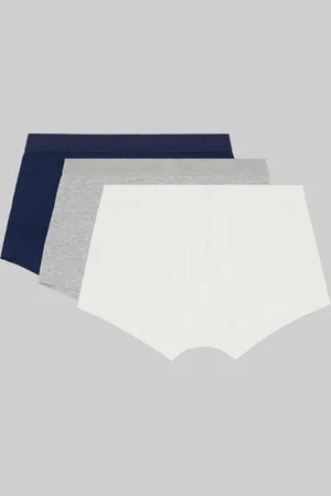 Alcott Set di 3 boxer in cotone elasticizzato