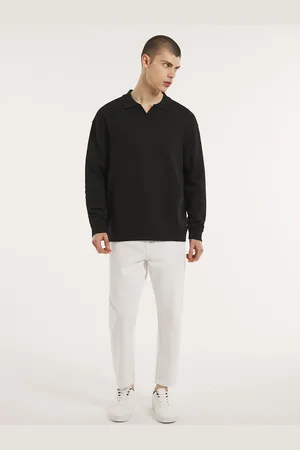 Alcott Felpa in cotone con collo polo