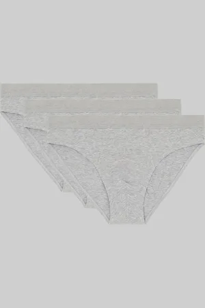 Alcott Set di 3 slip in cotone elasticizzato