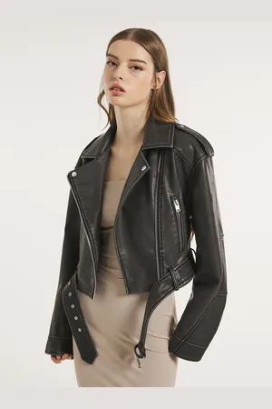 Alcott Giubbotto biker effetto pelle Vintage