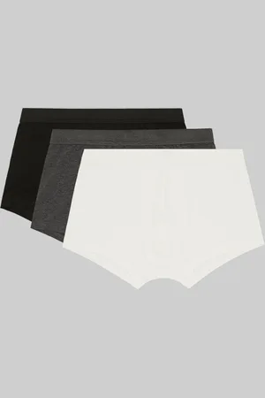 Alcott Set di 3 boxer in cotone elasticizzato