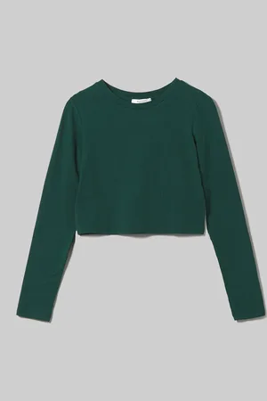Alcott Maglietta cropped a maniche lunghe