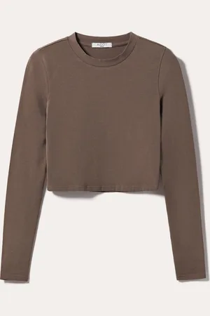 Alcott Maglietta cropped a maniche lunghe