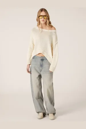 Alcott Pullover asimmetrico con cuciture in rilievo