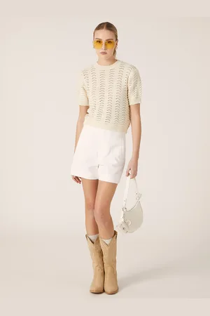 Alcott Maglia cropped a maniche corte traforata