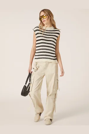 Alcott Gilet in maglia a righe