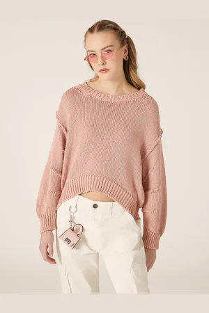 Alcott Pullover asimmetrico con cuciture in rilievo