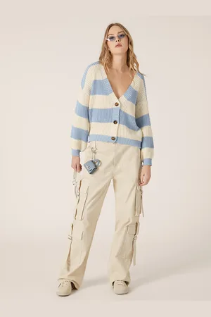 Alcott Cardigan in maglia a righe