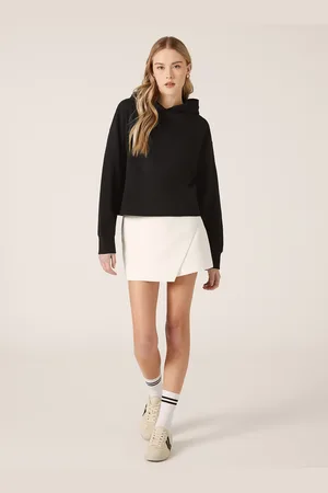 Alcott Felpa boxy fit con cappuccio