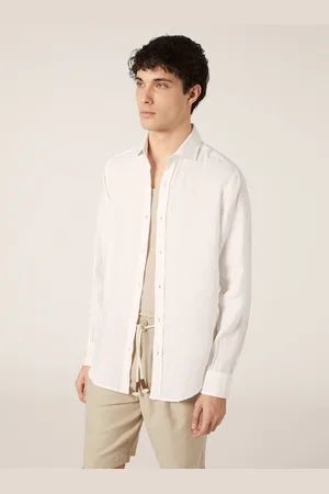 Alcott Camicia in puro lino a maniche lunghe