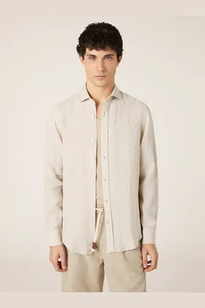 Alcott Camicia in puro lino a maniche lunghe